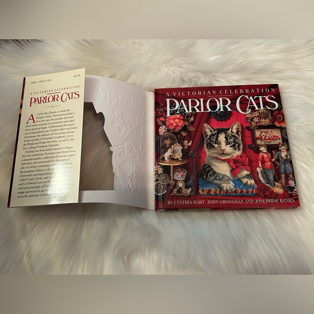 A Victorian Celebration Parlor Cats Book - Picture 4 of 16